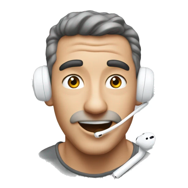 Air pods mit H.K darauf hab  sticker