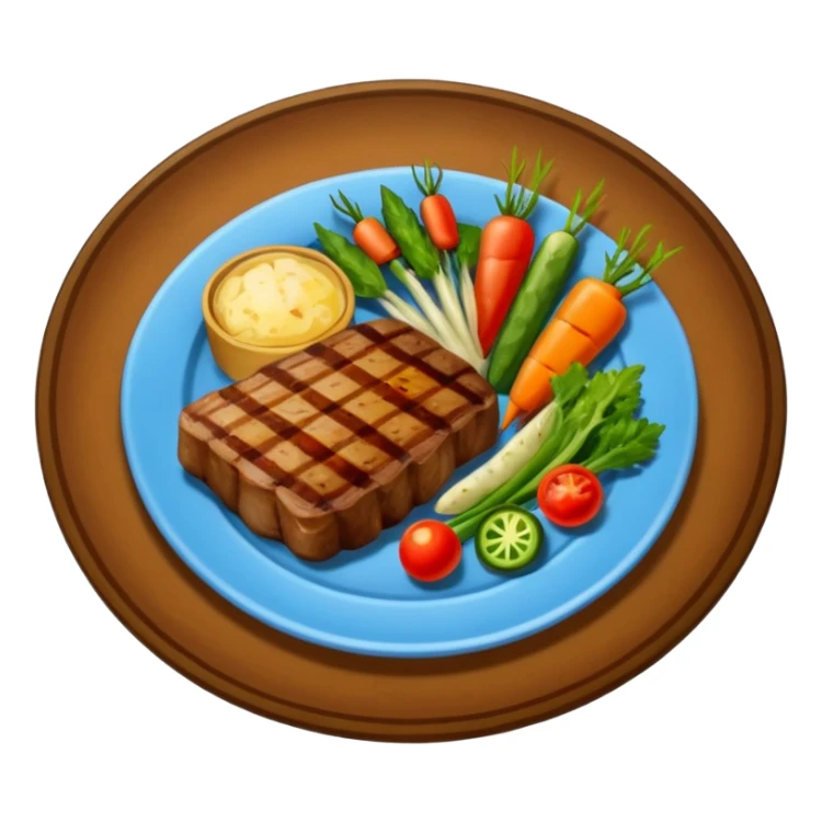 Country food sticker