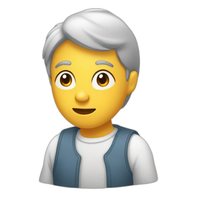 Une personne qui defecte qu toilette sticker