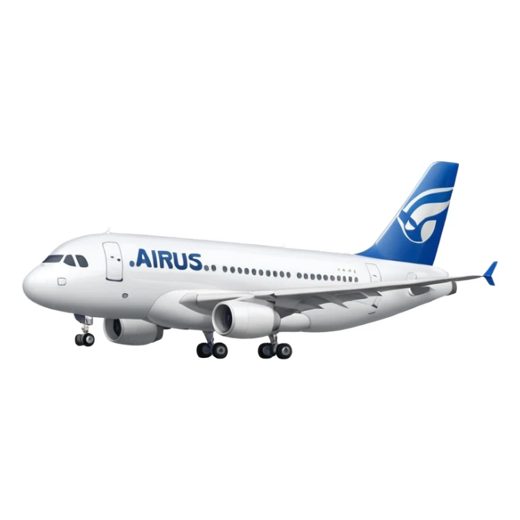 and now i want a Airbus A318 with no livery but just a plane sticker