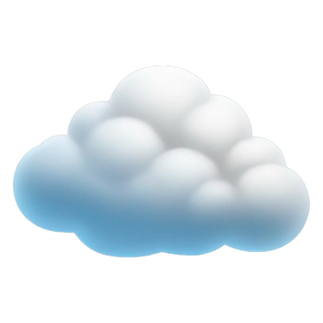 Cloud sticker