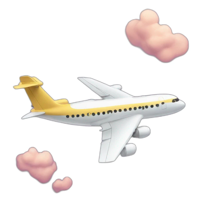 plane in burst  to twins sticker