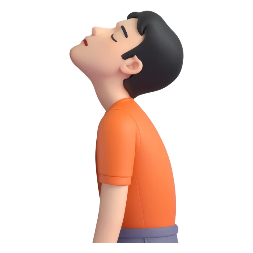 a person banging their head against a wall sticker