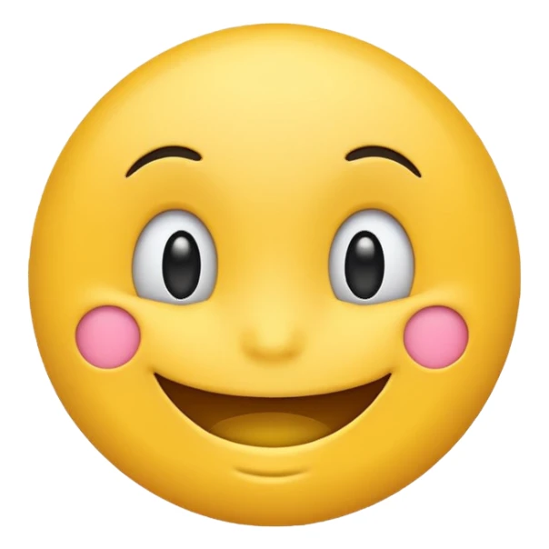 Smile love heart emoji sticker