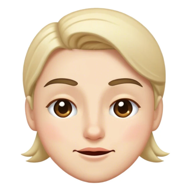 wink and raise eye brow sticker