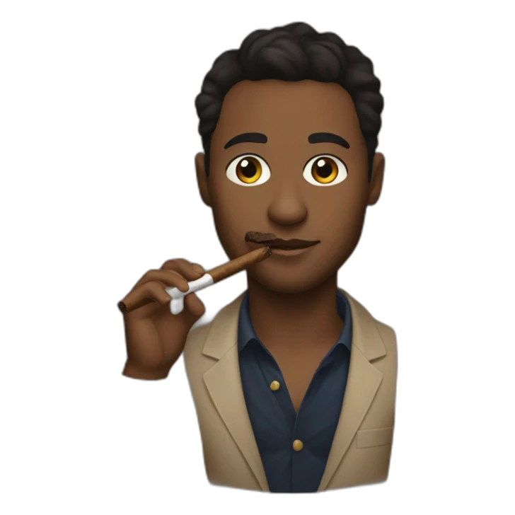 Tristan Tate, rich, smoking cigar, sticker