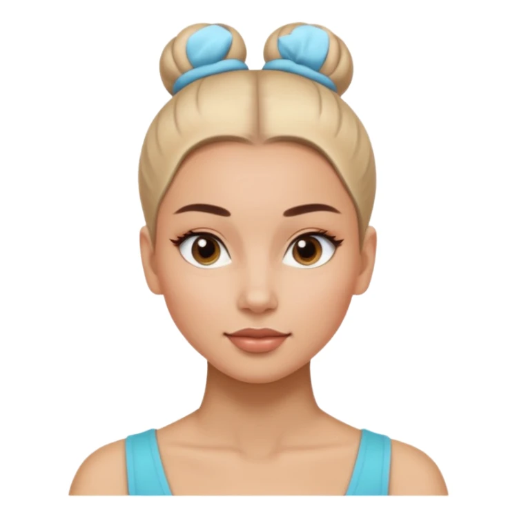 Hazme una imagen de una clean girl sticker