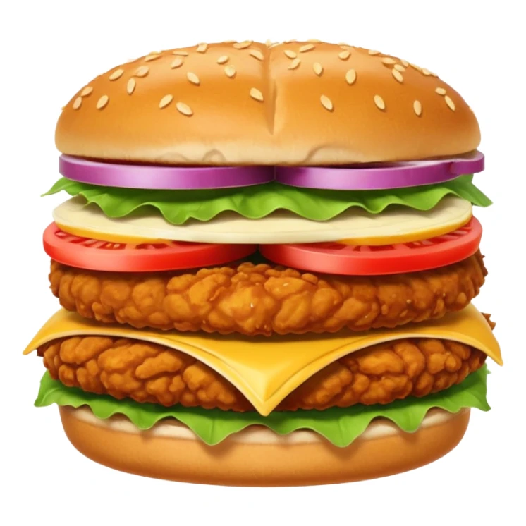 a friend chicken sandwich no lettuce or tomato sticker