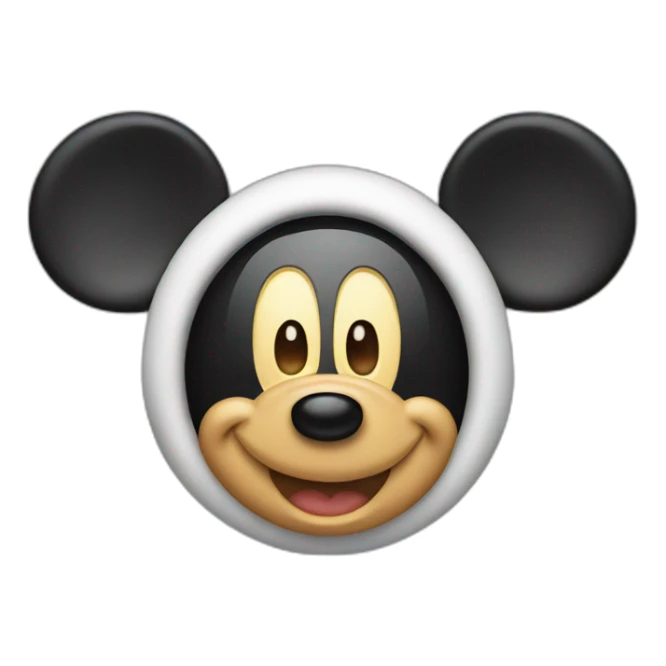 Mickey sticker