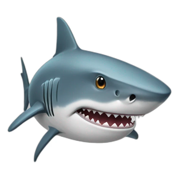 shark who thinks he's a doctor sticker