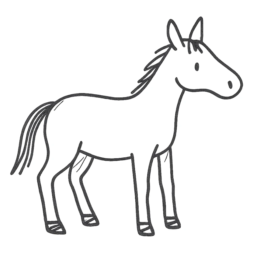 Horse  sticker