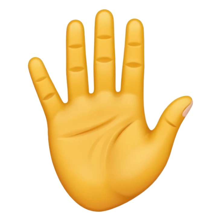 peux-tu retirer plier le pouce dans cet emoji la stp : 🖖 sticker