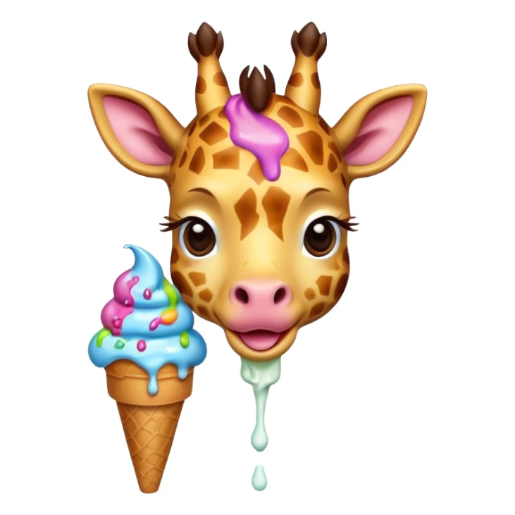 Giraffe with Ice Creams
Baby giraffe with melting ice cream


 sticker