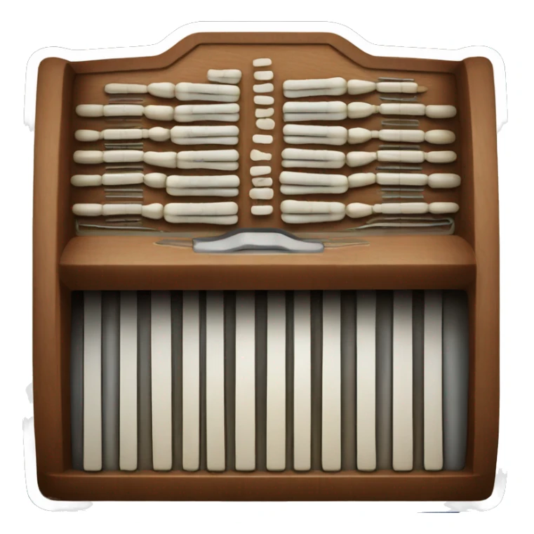 an educational graphic of an organ only capable of existing on males sticker