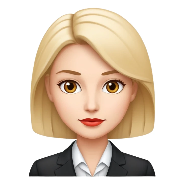 ceo woman business confidently wears smart business attire sticker