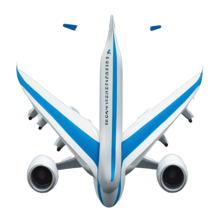 Uzbekistan Airway's plane sticker