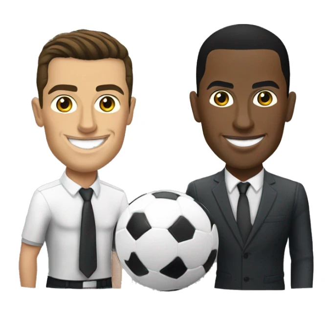 Cristiano ronaldo with barak abama sticker