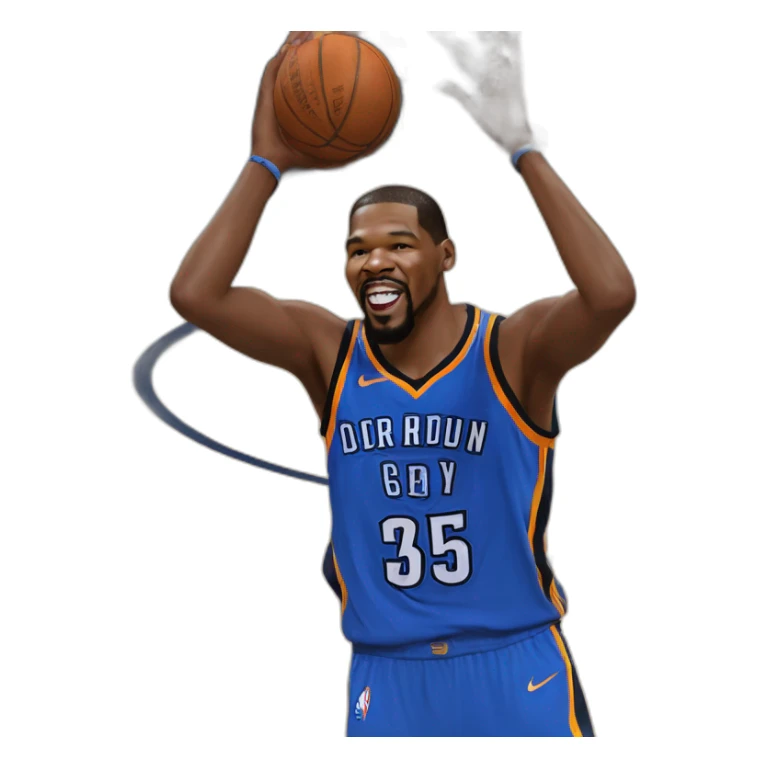 Kevin Durant Wins Over Drake At a Basketball Game sticker