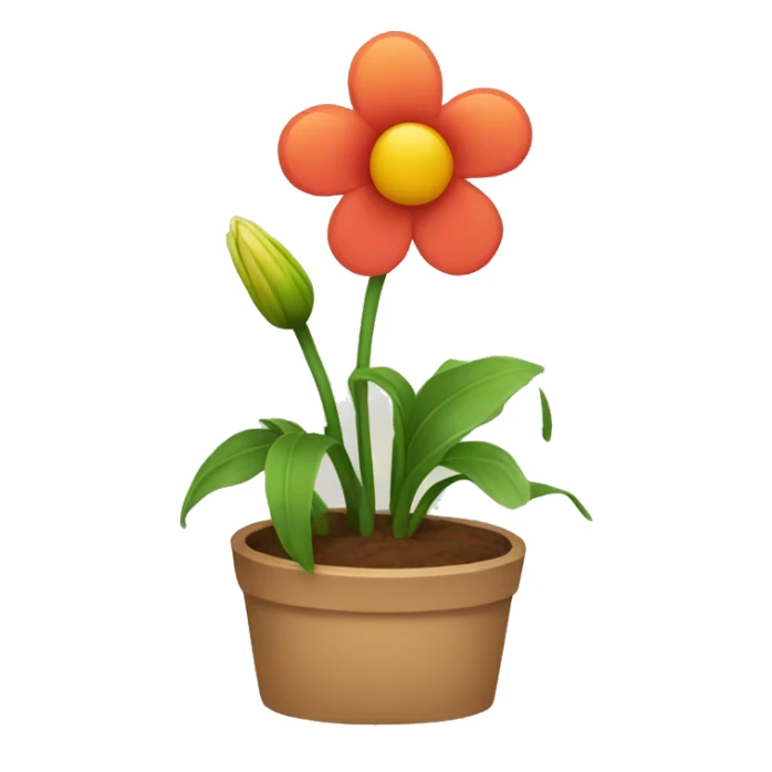 Flowers sticker