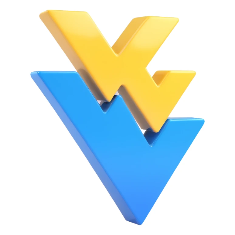 blue checkmark glossy 3D emoji style sticker
