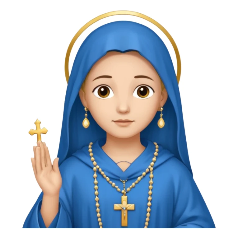 Emoji nossa senhora aparecida (e o nome da fazenda) sticker