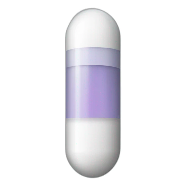 Una capsula de un medicamento viagra bailando sticker