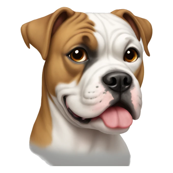 American bulldog sticker