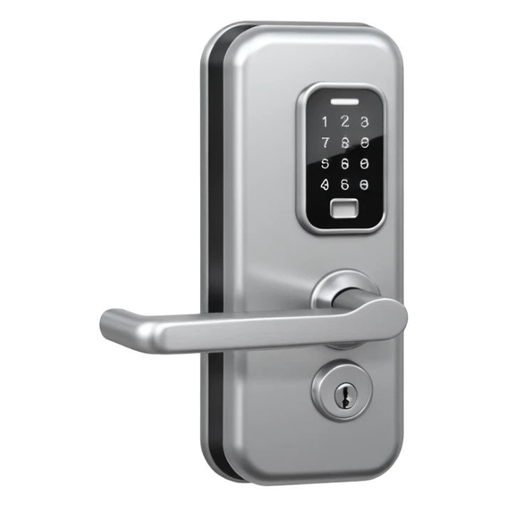 Electronic Door Lock System with card insert sticker