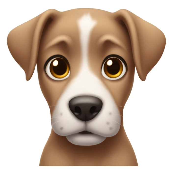 Heart bigger puppy eyes sticker