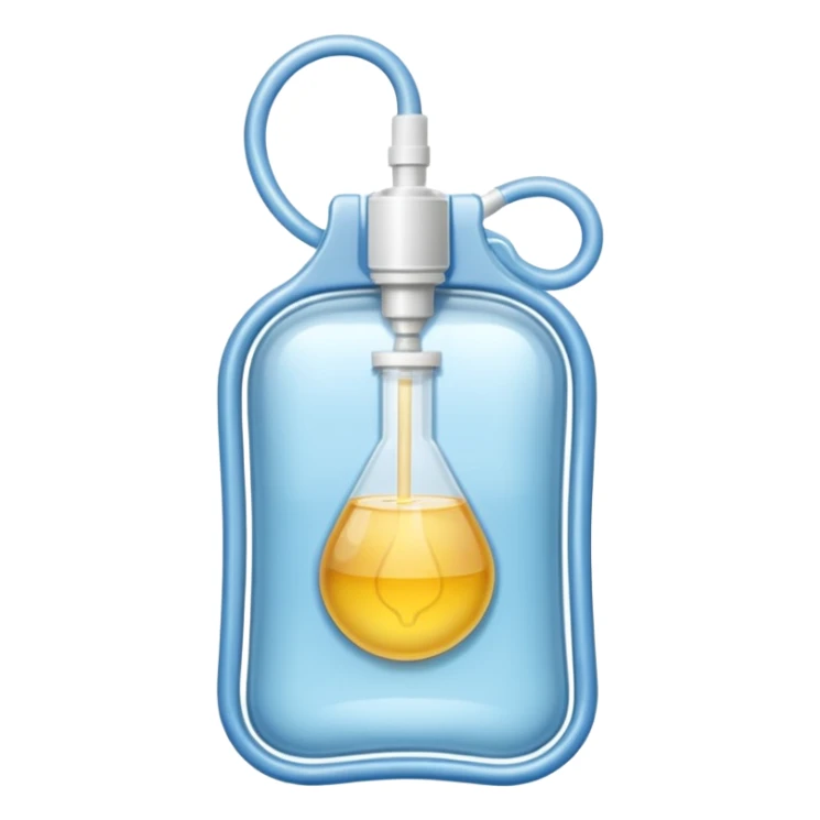 IV bag sticker