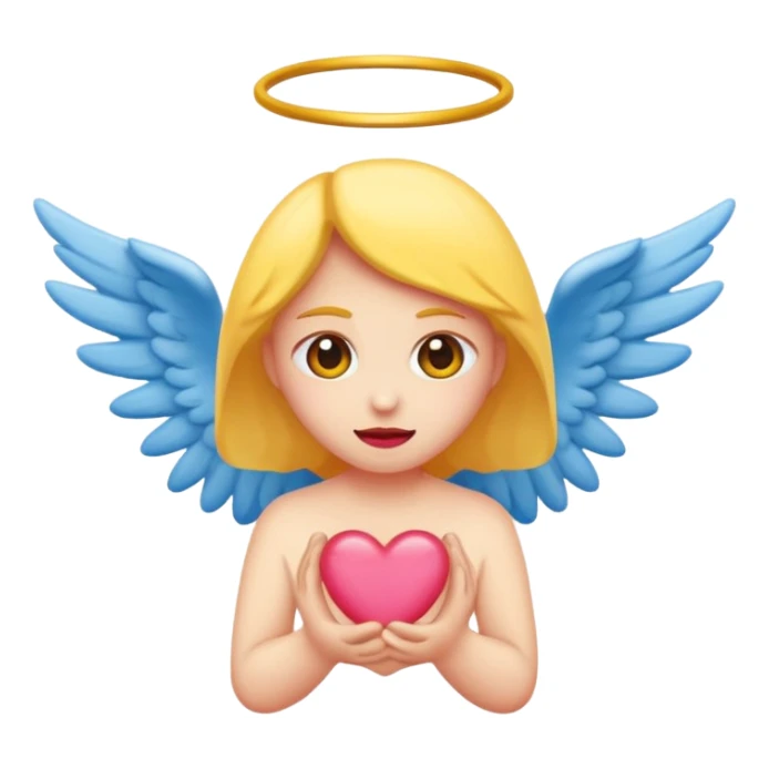 Créé un emojis d'un Ange et Demon s'entrelacent sticker