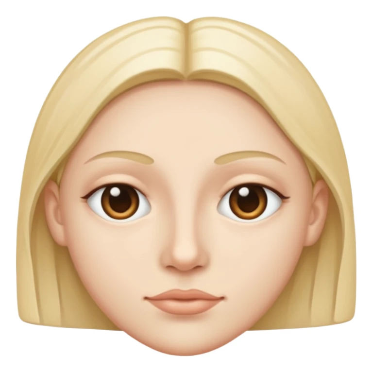 duas caras em um mesmo corpo sticker