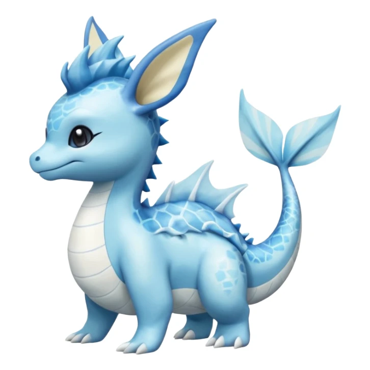 Mezprit-Primarina-Lapras-Vaporeon-Pokémon, full body sticker