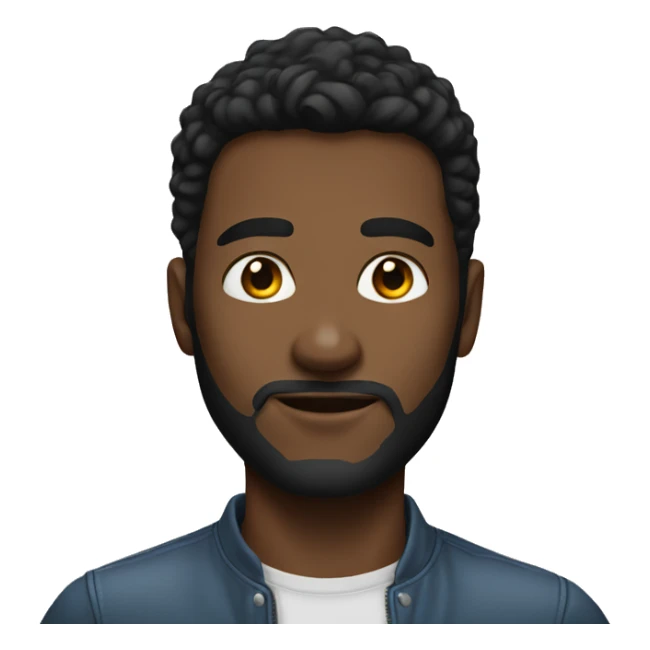 realistic solo selfie of male sticker