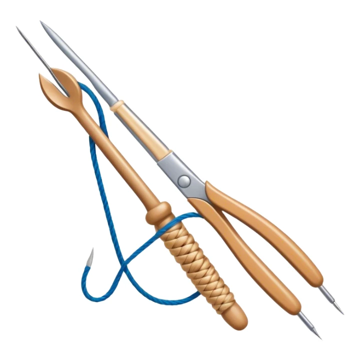 Weaving icon, various types of weaving such as basket weaving, macramé, and loom weaving, showing intertwined threads or ropes, weaving tools like shuttle, crochet hook, and loom, minimalistic style, clean lines, transparent background. sticker