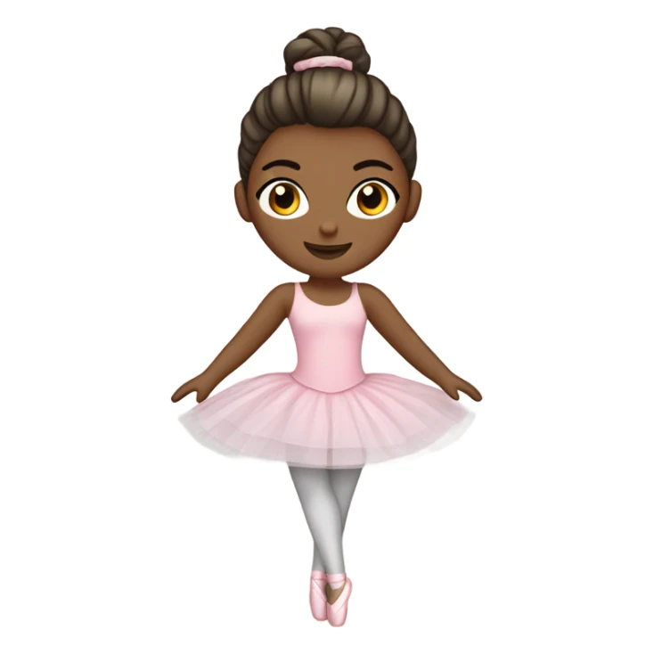 ballerina white girl sticker