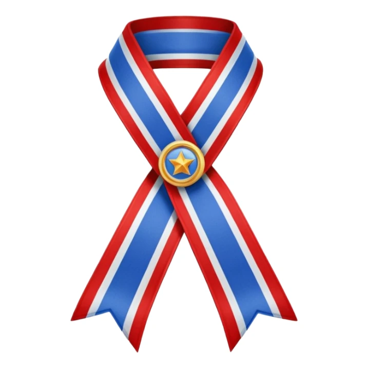 the mayor’s sash (with the color of french flag) sticker