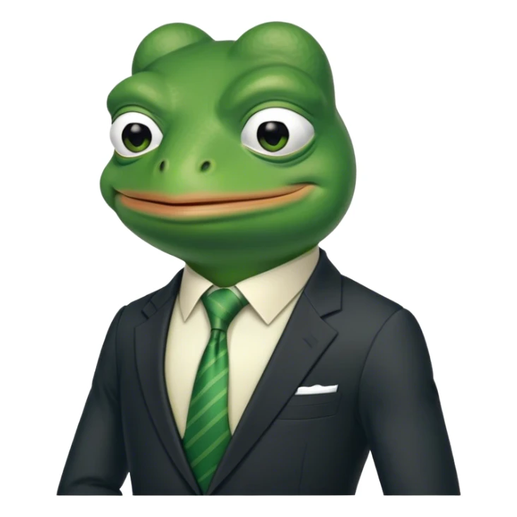 Pepe Frog stocks-trader investor sticker