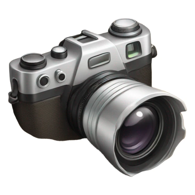 camera lying on the sand at the beach near the water sticker