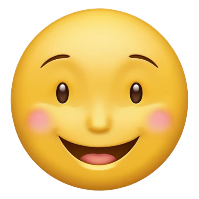 winking face emoji, playful, yellow sticker