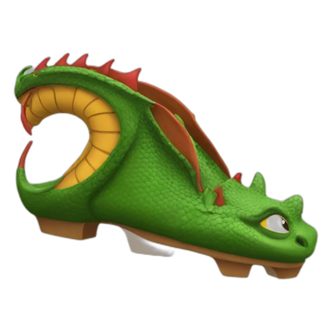 Dragon shoes  sticker