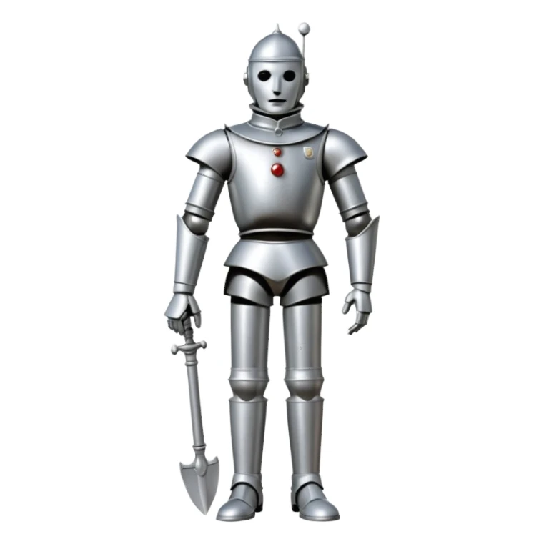 The Tin Man from The Land of Oz sticker