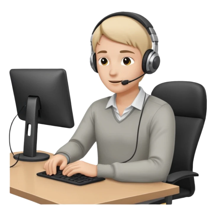 pausa activa en oficina sticker