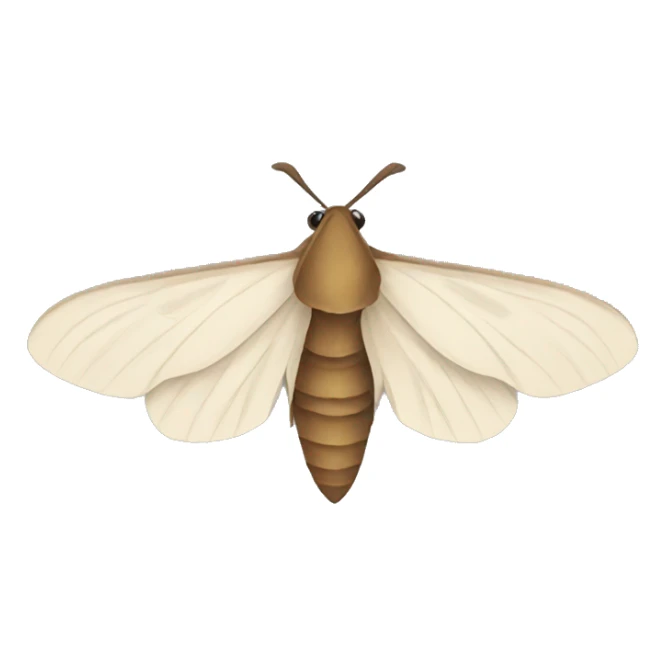 Moth sticker