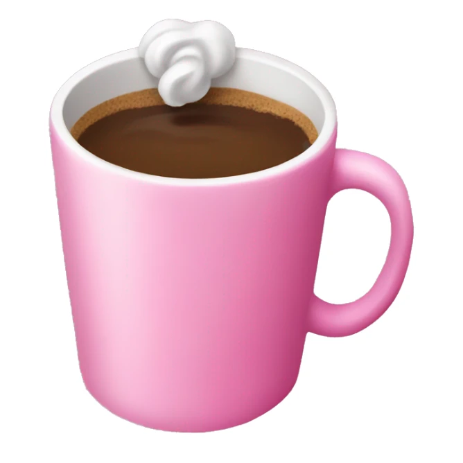 pink coffee  sticker