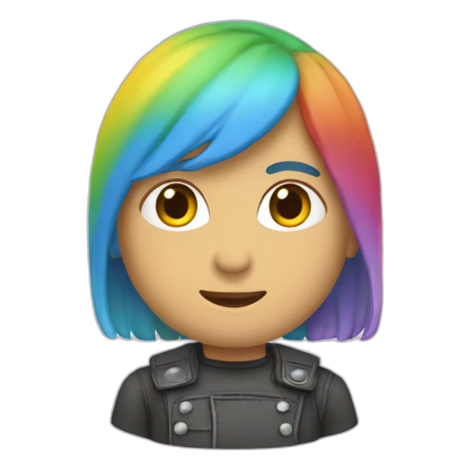 Un cinéma arc en ciel sticker