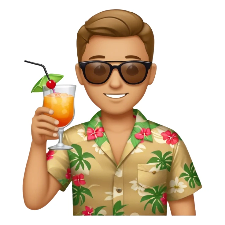 Biene macht urlaub  sticker