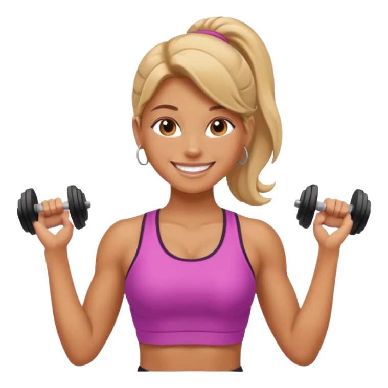 Human back for gym girl sticker