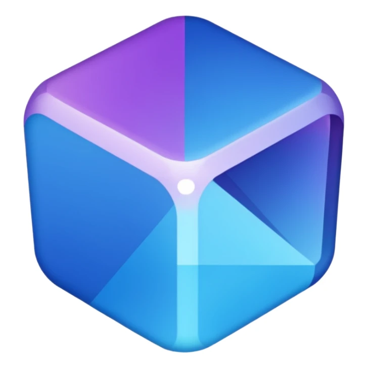 Clour purple and blue used in trader like this item (that emoge )  sticker