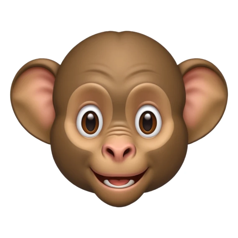 Un garçon au oreille d'éléphant et ressemble au babouin sticker